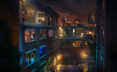 Fire Escape: An Interactive VR Series